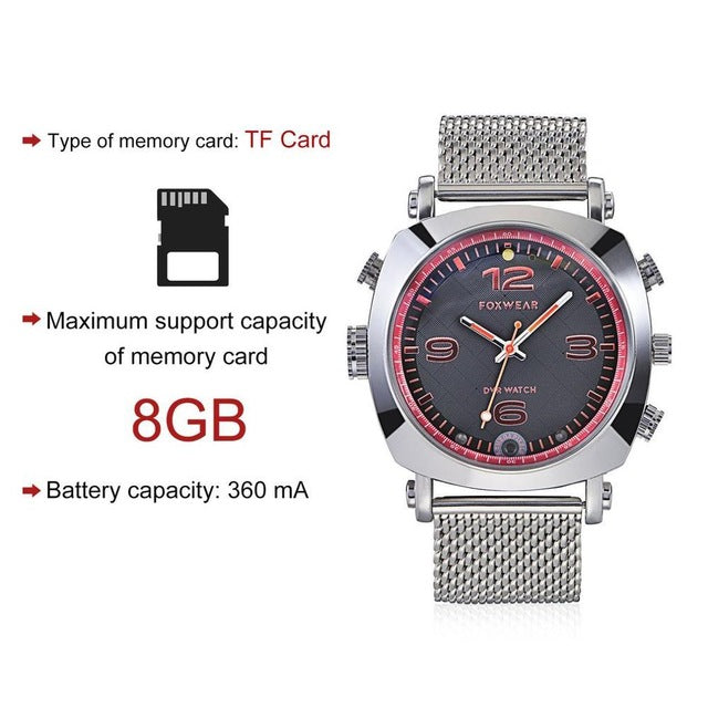 Smart Camera Watch Remote Control With Voice Video Recorder DVR With L ...